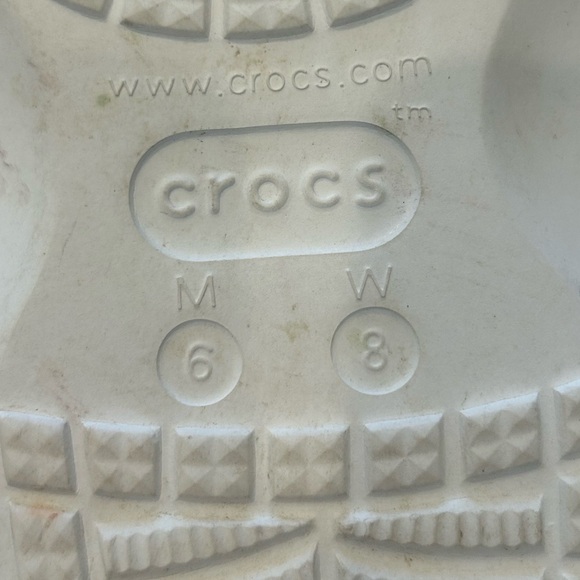 Crocs Unisex Adult Baya Sandal White US Men's 6 Women's 8 - Picture 8 of 10